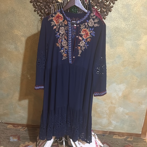 Johnny was workshop silk cotton dress S  NWT - Picture 8 of 9